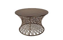 Стол Бонго макси коричневый, диаметр 0,80 м