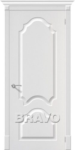 Межкомнатная дверь с ПВХ-пленкой Скинни-32 белая - купить в интернет-магазине Diopt.ru