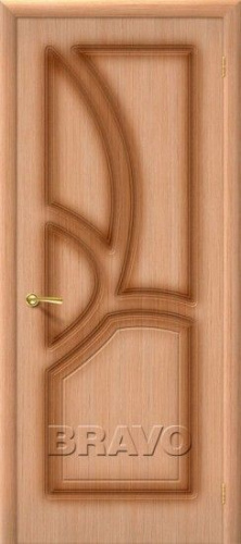 Межкомнатная шпонированная дверь Стандарт Греция ПГ дуб - купить в интернет-магазине Diopt.ru