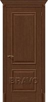 Межкомнатная дверь евро шпон Классико-12 Brown Oak