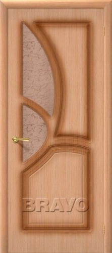 Межкомнатная шпонированная дверь Стандарт Греция ПО дуб - купить в интернет-магазине Diopt.ru