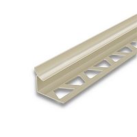 Раскладка внутренняя для плитки 10 мм 2,5м "Идеал", Бежевый