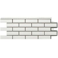 Фасадная панель Grand Line Клинкерный кирпич Design Молочный со швом RAL 7006 968х390 мм