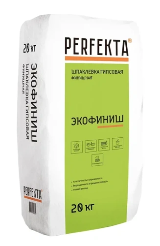 Шпаклевка Perfekta Экофиниш 20 кг - купить в интернет-магазине Diopt.ru
