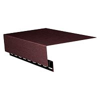 Планка околооконная Grand Line Темный дуб 3050х165х75 мм