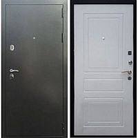 Входная дверь Rex 5А ФЛ-243 (Антик серебро / Сандал белый)