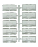 Соединители универсальные для прямых и угловых стыков к плинтусу "Идеал Дюра" (10шт. во флоупаке)