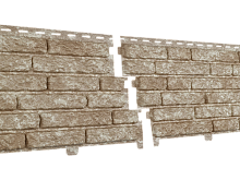 Фасадная панель Кварцит Светло-бежевый