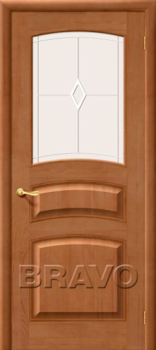 Межкомнатная дверь из Массива М16 ПО Светлый лак - купить в интернет-магазине Diopt.ru