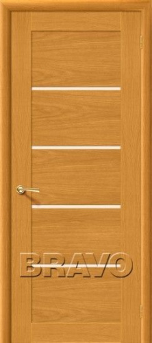 Межкомнатная шпонированная дверь Элит Токио-5 ПЧО Дуб Натуральный - купить в интернет-магазине Diopt.ru