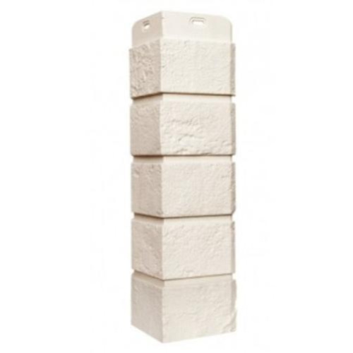 Угол наружный Grand Line Состаренный кирпич Classic Молочный 390х120х120 мм - купить в интернет-магазине Diopt.ru