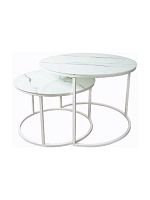 Комплект столов Матрешка белый