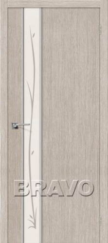 Межкомнатная дверь Глейс-1 Twig  3D Cappuccino - купить в интернет-магазине Diopt.ru