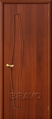 Межкомнатная ламинированная дверь 6Г итальянский орех - купить в интернет-магазине Diopt.ru