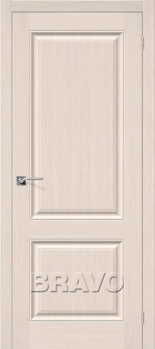 Межкомнатная шпонированная дверь Статус-12 БелДуб - купить в интернет-магазине Diopt.ru
