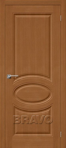 Межкомнатная шпонированная дверь Статус-20 орех файн-лайн - купить в интернет-магазине Diopt.ru