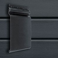 Сайдинг акриловый Grand Line Natural-Брус S7 Графит 3000х182 мм