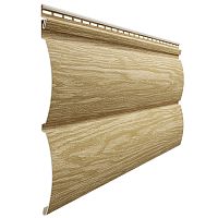 Сайдинг ЛЮКС (LUX) под дерево, Блок-Хаус, зрелый каштан