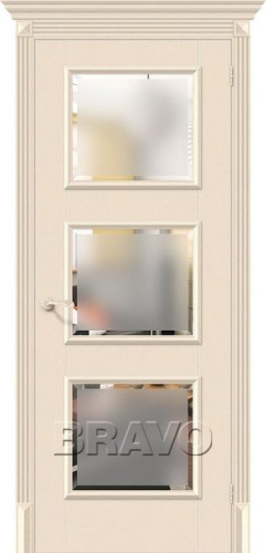 Межкомнатная дверь с эко шпоном Классико-17.3 Ivory - купить в интернет-магазине Diopt.ru