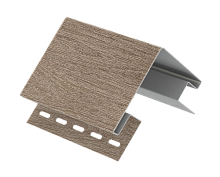 Наружный угол Тимберблок Рейка фасадная Орех светлый