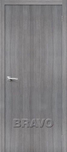 Межкомнатная дверь с эко шпоном Тренд-0 Grey Veralinga - купить в интернет-магазине Diopt.ru