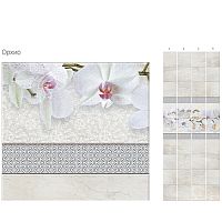 Стеновая панель ПВХ Кронапласт Unique Орхио 2700х250 мм