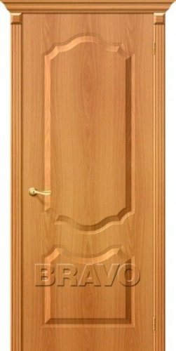 Межкомнатная дверь с ПВХ-пленкой Перфекта ПГ миланский орех - купить в интернет-магазине Diopt.ru