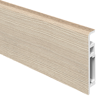 Плинтус ПВХ FC015 Лиственница крем