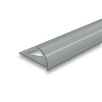 Раскладка наружная для плитки 10 мм 2,5м "Идеал", Серый