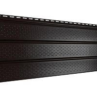 Софит Ю-Пласт Pro классический полностью перфорированный Коричневый 