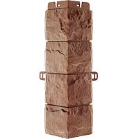 Угол наружный Фагот ЭКО Терракотовый