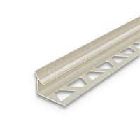 Раскладка внутренняя для плитки 8мм 2,5м "Идеал", Песок бежевый