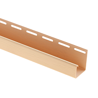 Планка J-TRIM Альта Профиль  Блокхаус (Blockhouse) Престиж Золотистый