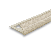 Раскладка наружная для плитки 8мм 2,5м "Идеал", Песок бежевый