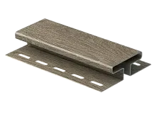 Соединительный (Н)  профиль  Тимберблок Планкен Седой