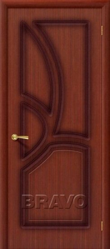 Межкомнатная шпонированная дверь Стандарт Греция ПГ макоре - купить в интернет-магазине Diopt.ru