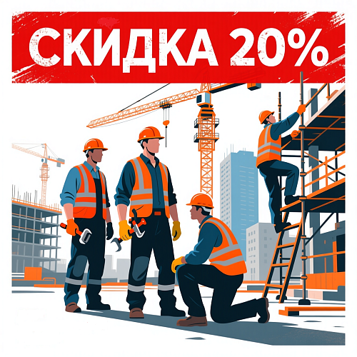 Выгодные условия для строительных бригад – скидки до 20% на материалы!