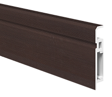 Плинтус ПВХ FA 014_Лиственница темная