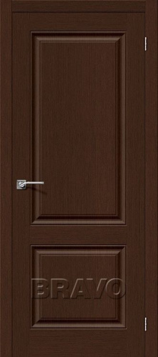 Межкомнатная шпонированная дверь Статус-12 Венге - купить в интернет-магазине Diopt.ru