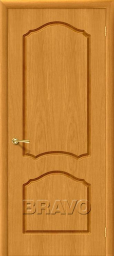 Межкомнатная шпонированная дверь Каролина ПГ ДубНат - купить в интернет-магазине Diopt.ru