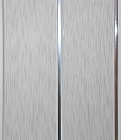 Стеновая панель ПВХ Dekor Panel Софито Штрих серый 3000х200х8 мм