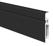 Плинтус ПВХ FA 032_Черный гранит