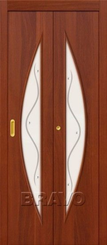 Дверь-книжка 5Ф Итальянский орех - купить в интернет-магазине Diopt.ru