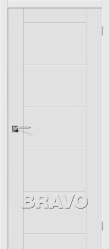 Межкомнатная дверь с ПВХ-пленкой Граффити-4 Белый - купить в интернет-магазине Diopt.ru