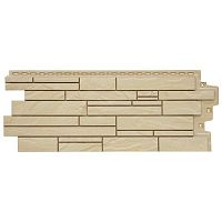Фасадная панель Grand Line Скала Classic Бежевый 972х380 мм