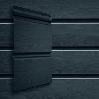 Сайдинг акриловый Grand Line Double-Брус Графит 3000х291 мм