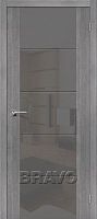Межкомнатная дверь с Эко шпоном V4 Grey Veralinga