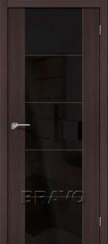 Межкомнатная дверь с Эко шпоном V4 Wenge Veralinga Black Star - купить в интернет-магазине Diopt.ru