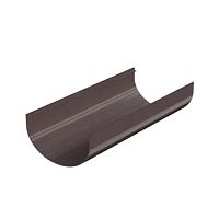Желоб 3м Оптима ТехноНиколь 120/80 ПВХ  Темно-коричневый 