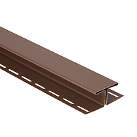 Соединительная планка Альта Профиль БлокхаусПремиум Орех темный